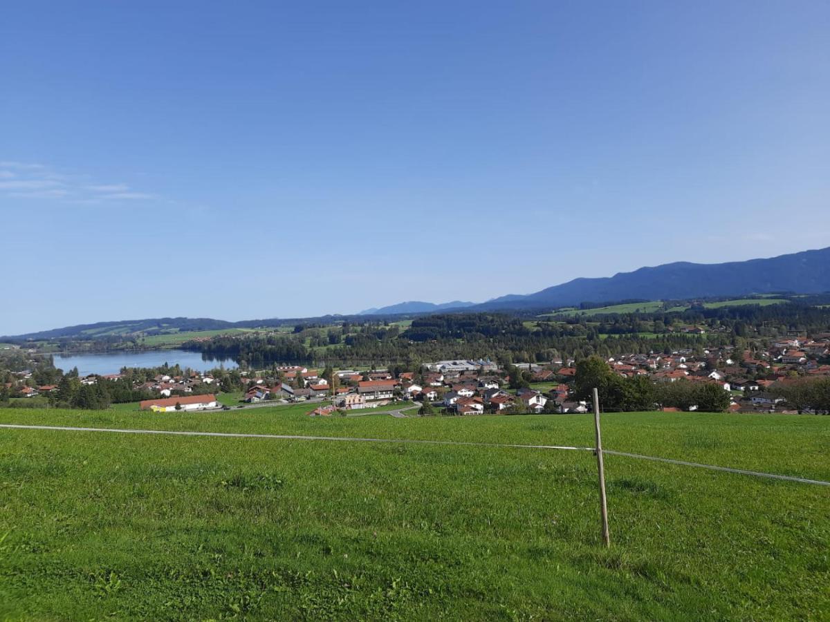 Ferienwohnung In Lechbruck Am See Im Schoenen Allgaeu, Nahe Fuessen Nur 300 M Vom See Buitenkant foto