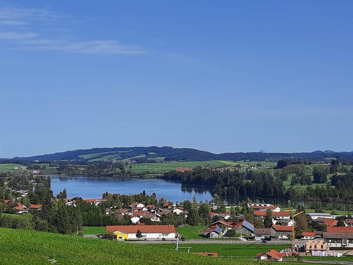 Ferienwohnung In Lechbruck Am See Im Schoenen Allgaeu, Nahe Fuessen Nur 300 M Vom See Buitenkant foto